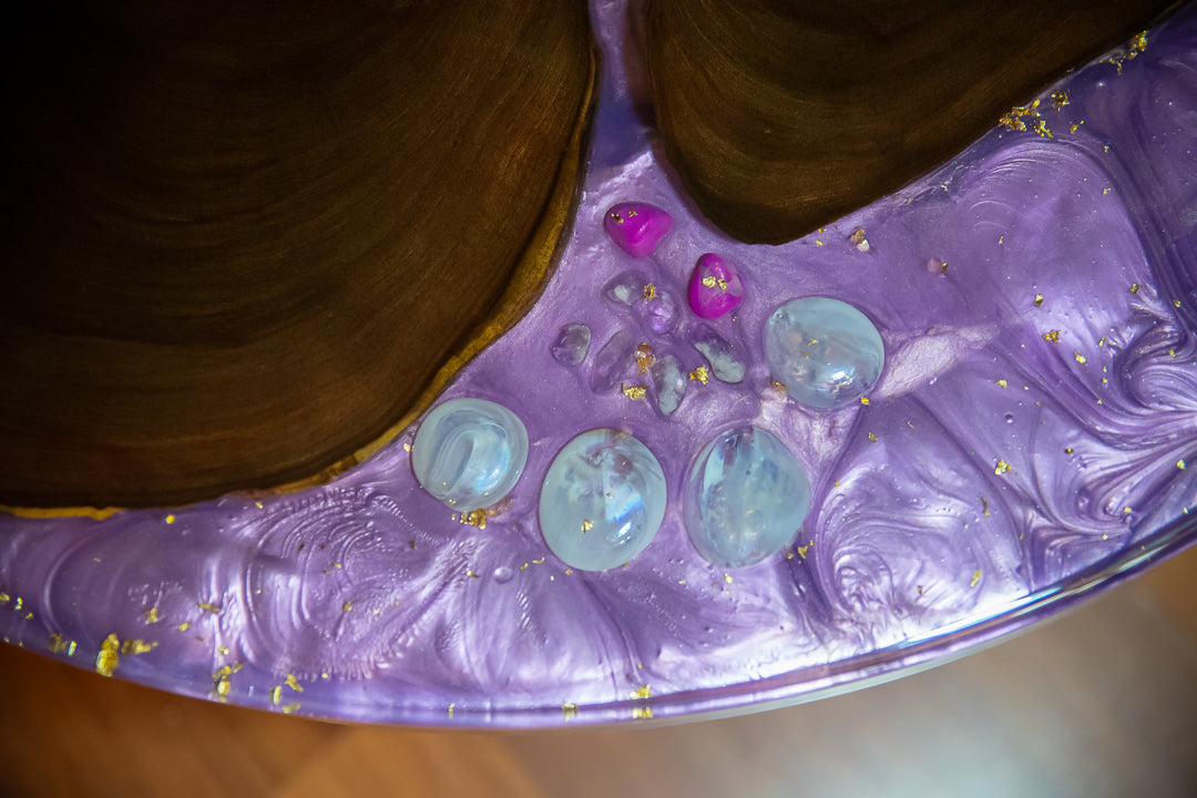 Purple Orchard Coffee Table
