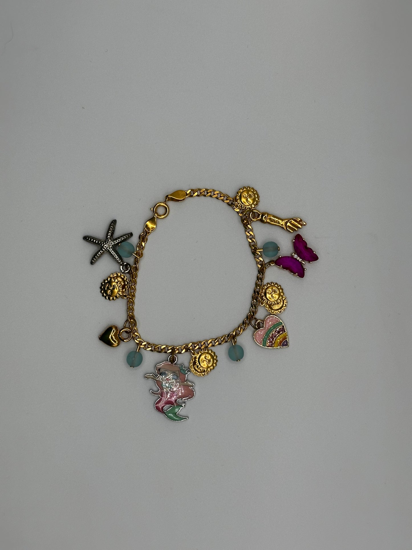 Bracelet with Charms sea fantasy