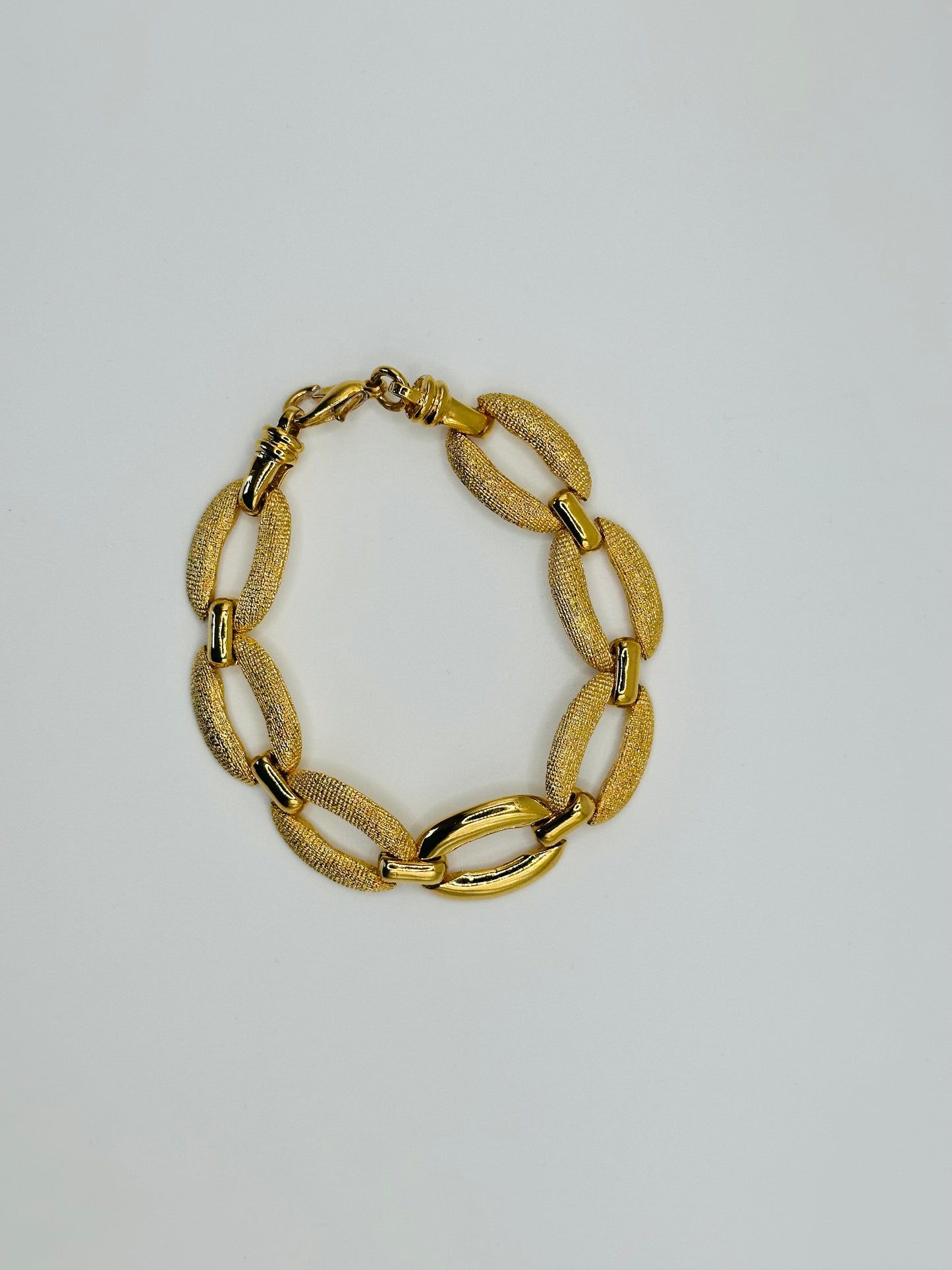 Bracelet Gold Oval