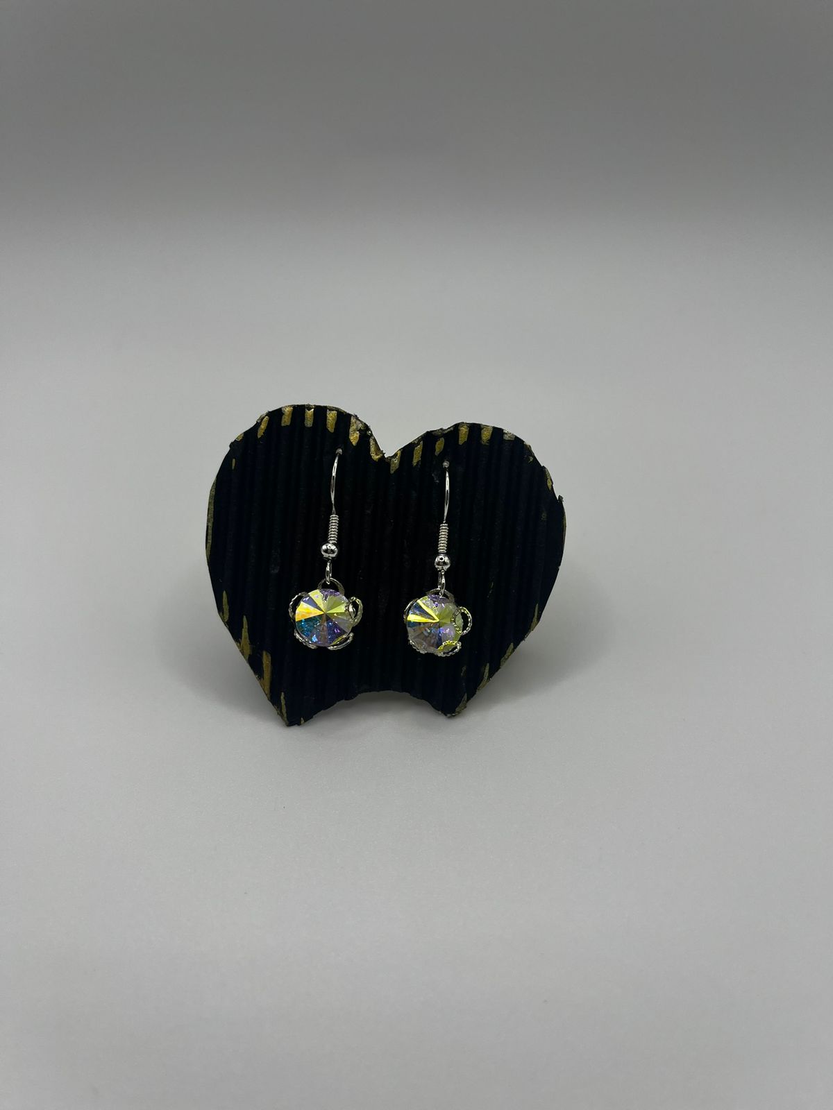 Swarovski and Gold Earring