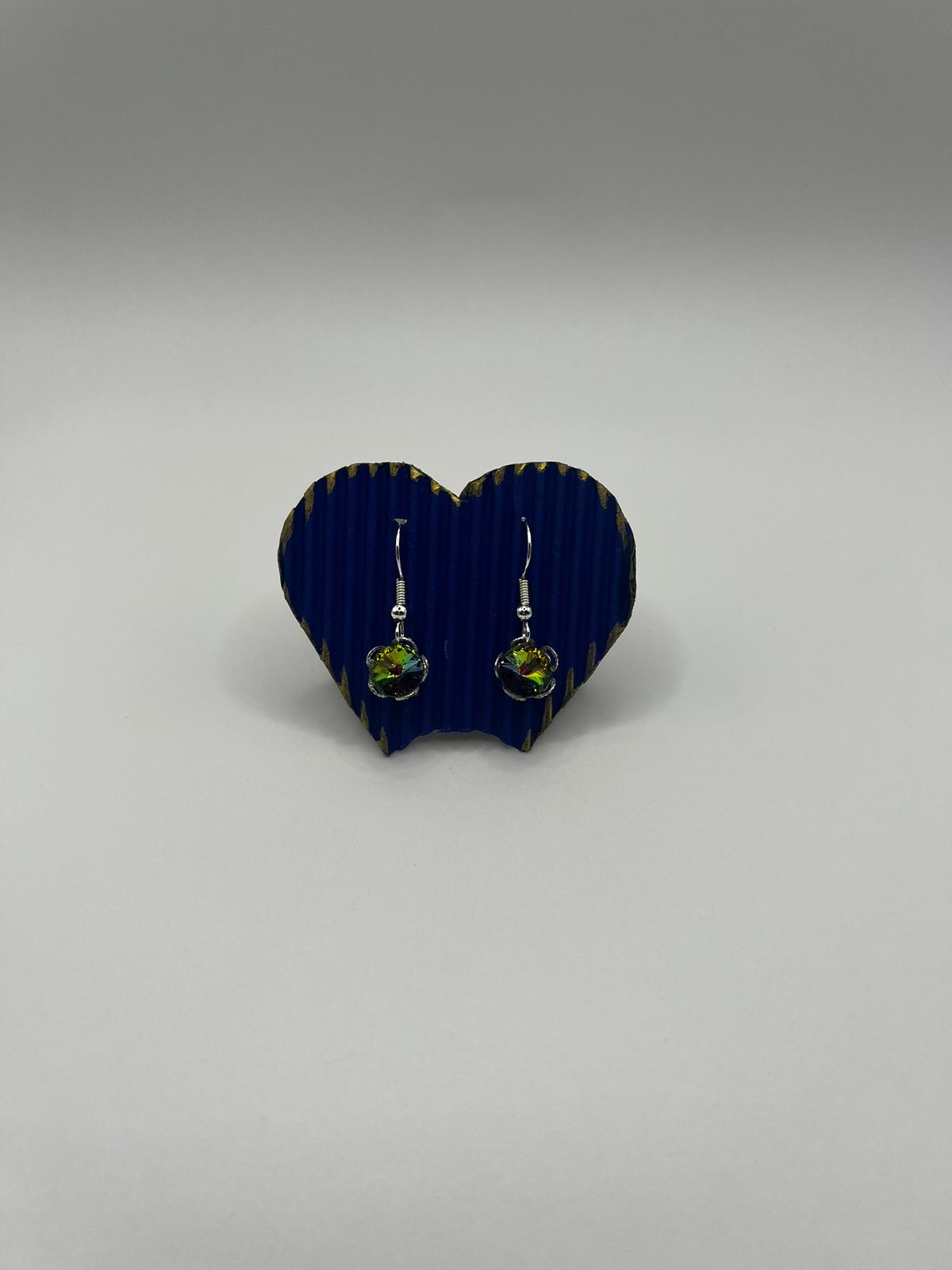 Swarovski and Gold Earring