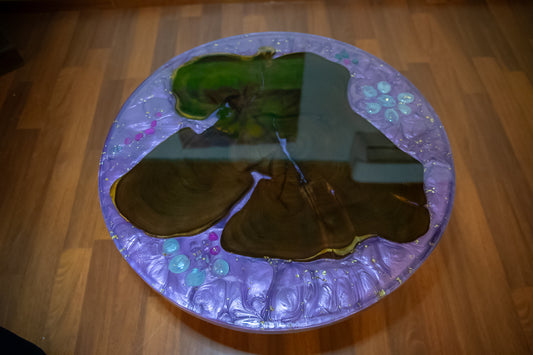 Purple Orchard Coffee Table