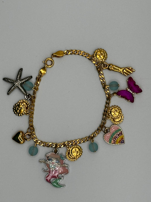 Bracelet with Charms sea fantasy