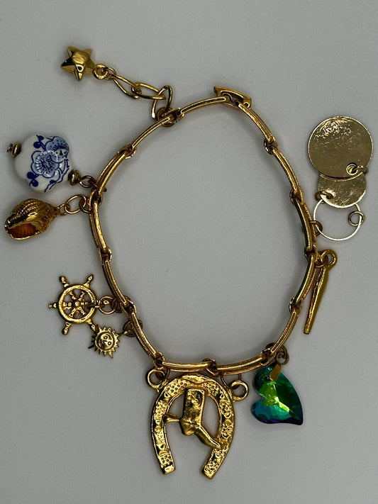 Bracelet with Charms land & sea & mix