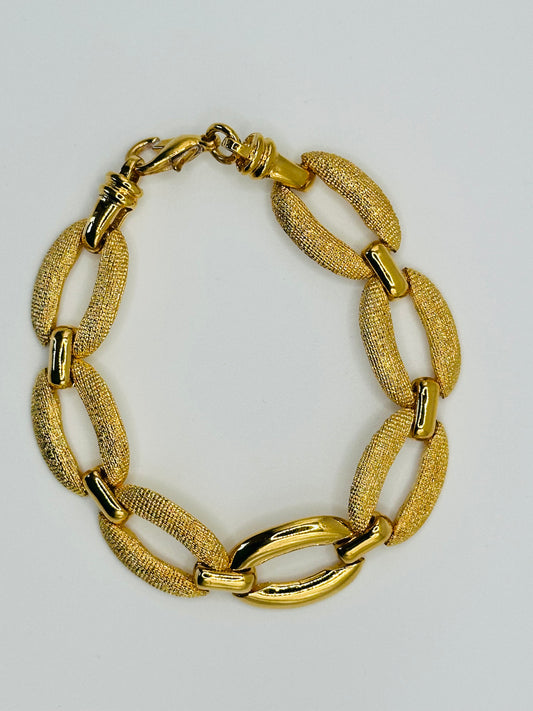 Bracelet Gold Oval